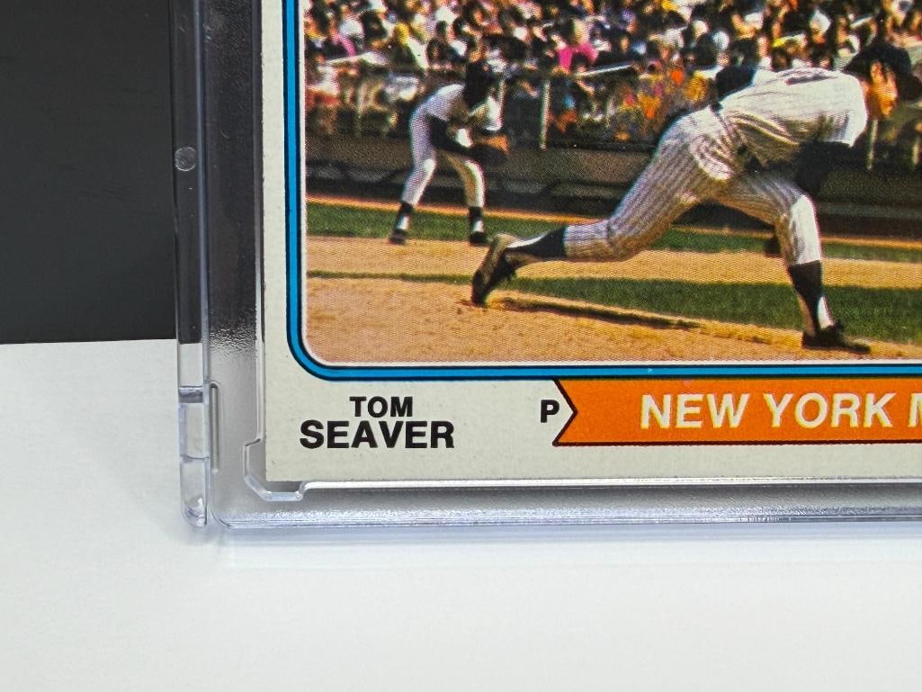 1974 TOPPS #80 TOM SEAVER BASEBALL CARD - 3