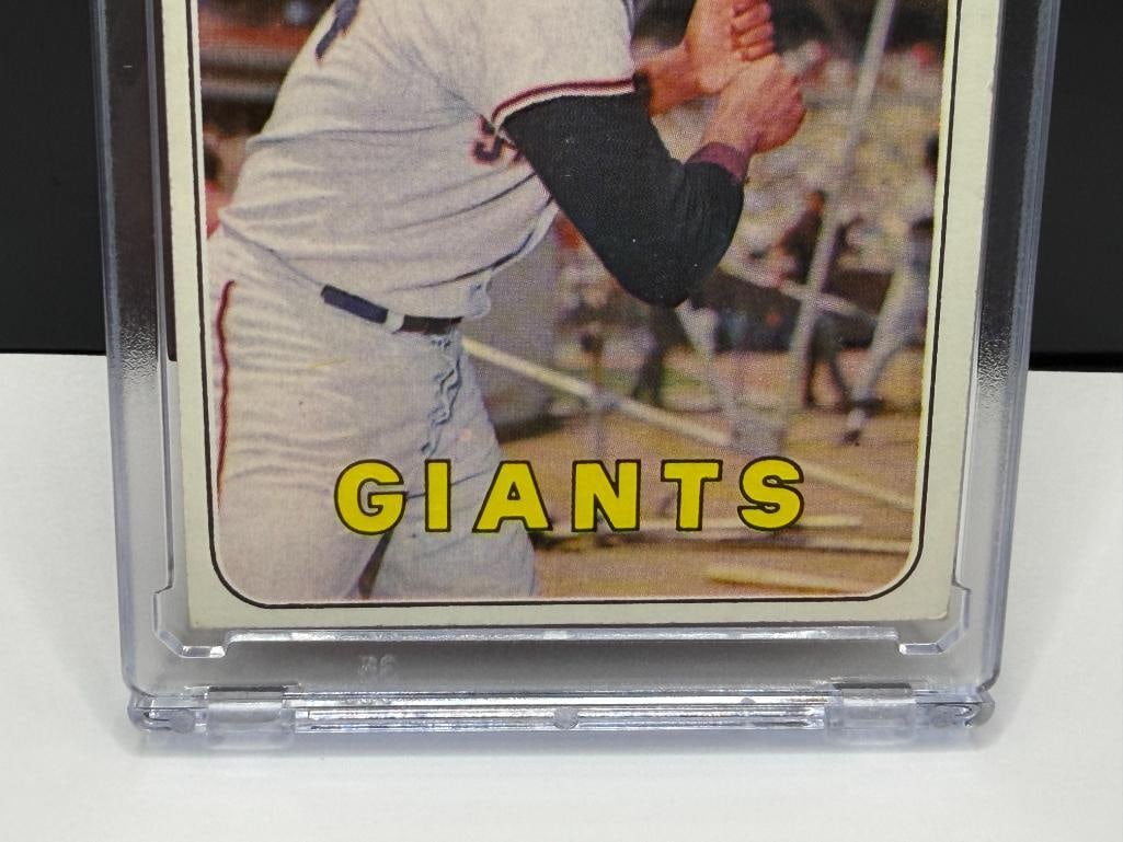 1969 TOPPS #440 WILLIE MCCOVEY BASEBALL CARD - 3
