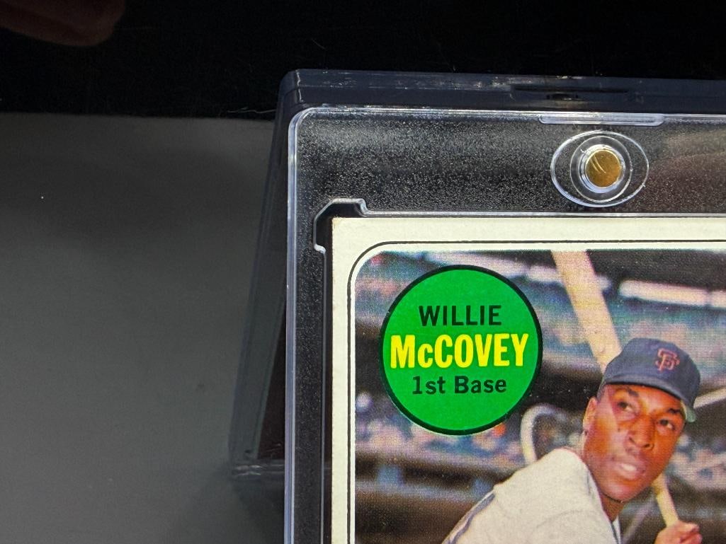 1969 TOPPS #440 WILLIE MCCOVEY BASEBALL CARD - 5
