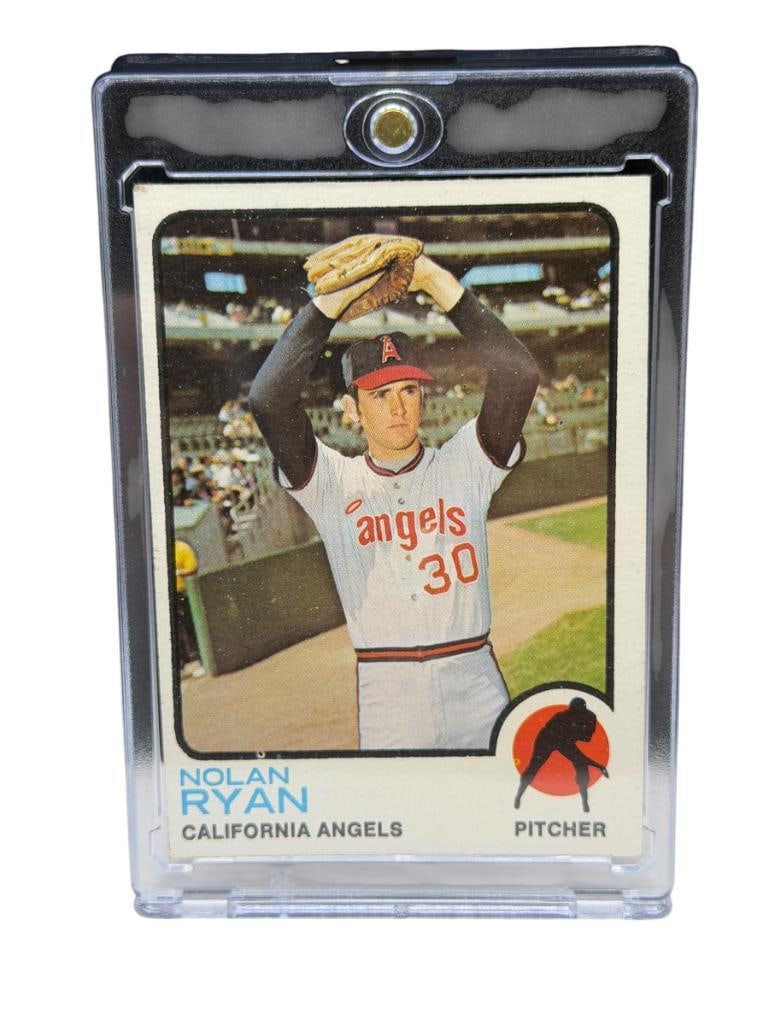 1973 TOPPS #220 NOLAN RYAN BASEBALL CARD (1 of 12)