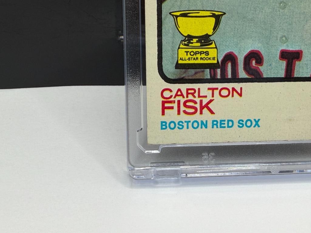 1973 TOPPS #193 CARLTON FISK ALL-STAR ROOKIE BASEBALL CARD - 4