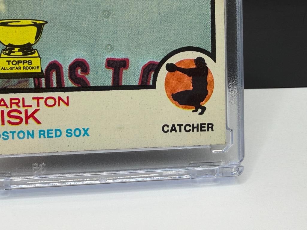 1973 TOPPS #193 CARLTON FISK ALL-STAR ROOKIE BASEBALL CARD - 5