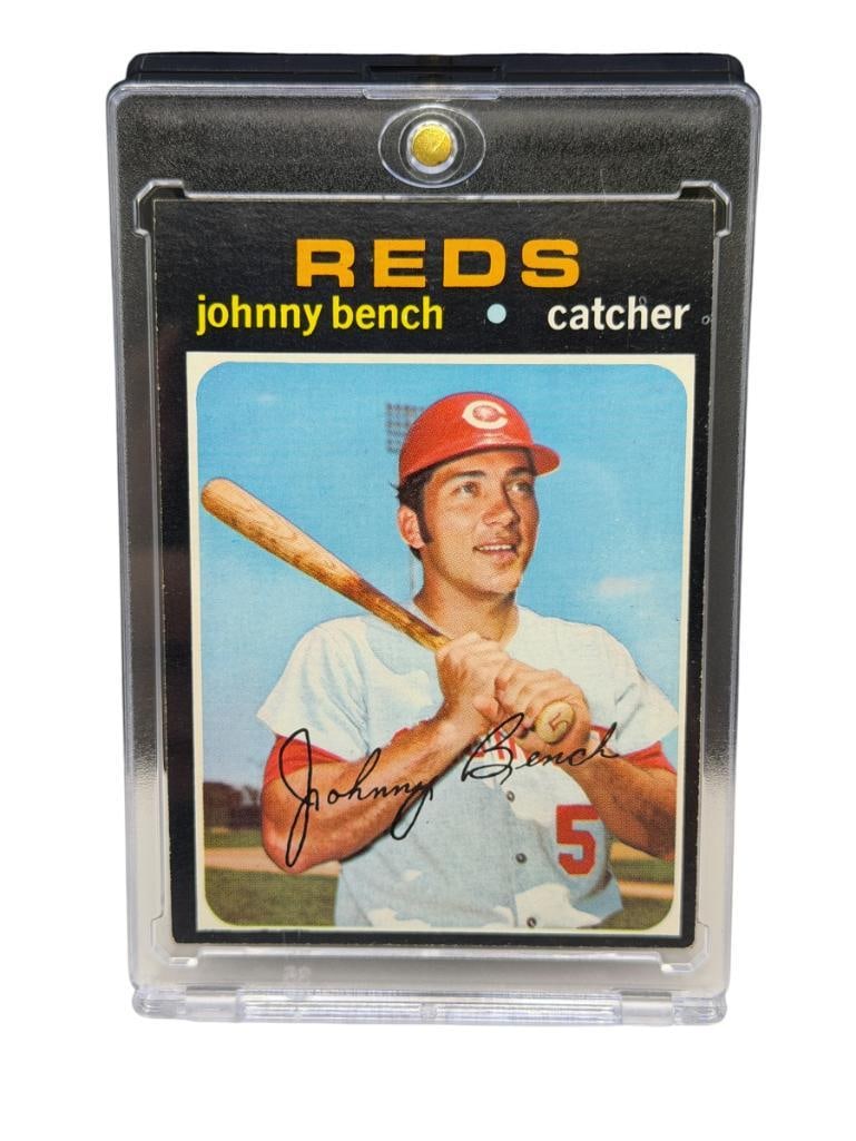 1971 TOPPS #250 JOHNNY BENCH BASEBALL CARD (1 of 10)