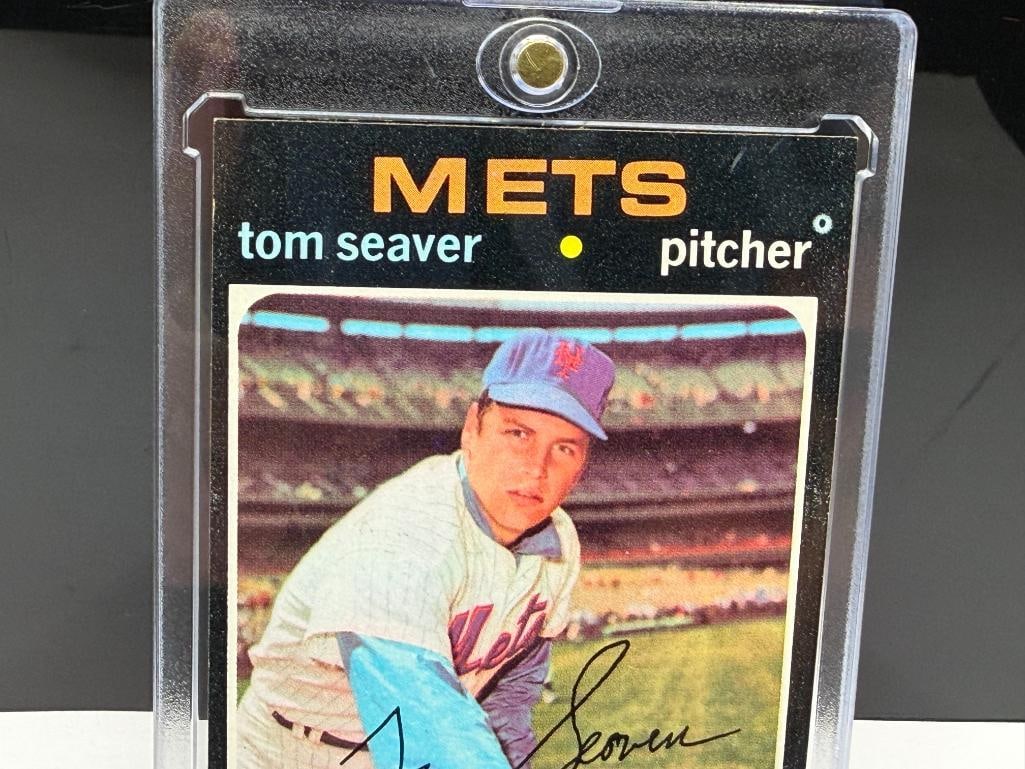 1971 TOPPS #160 TOM SEAVER BASEBALL CARD - 2