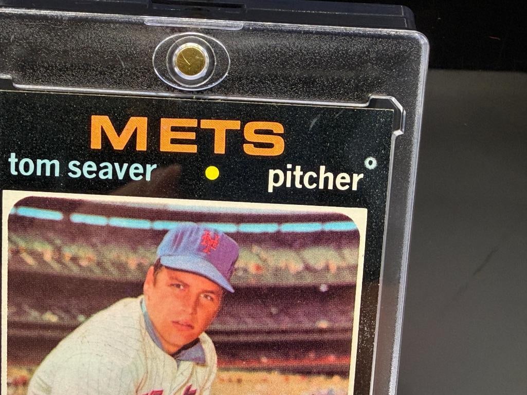1971 TOPPS #160 TOM SEAVER BASEBALL CARD - 6