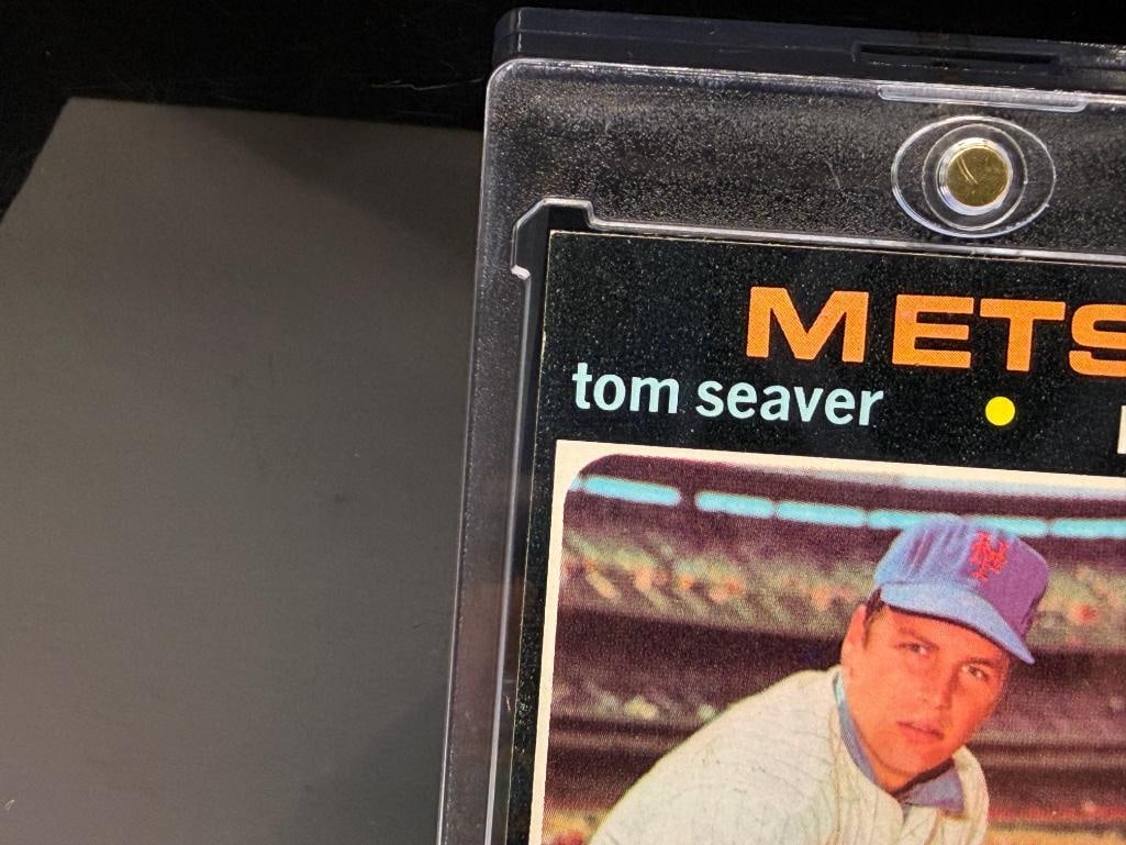 1971 TOPPS #160 TOM SEAVER BASEBALL CARD - 7