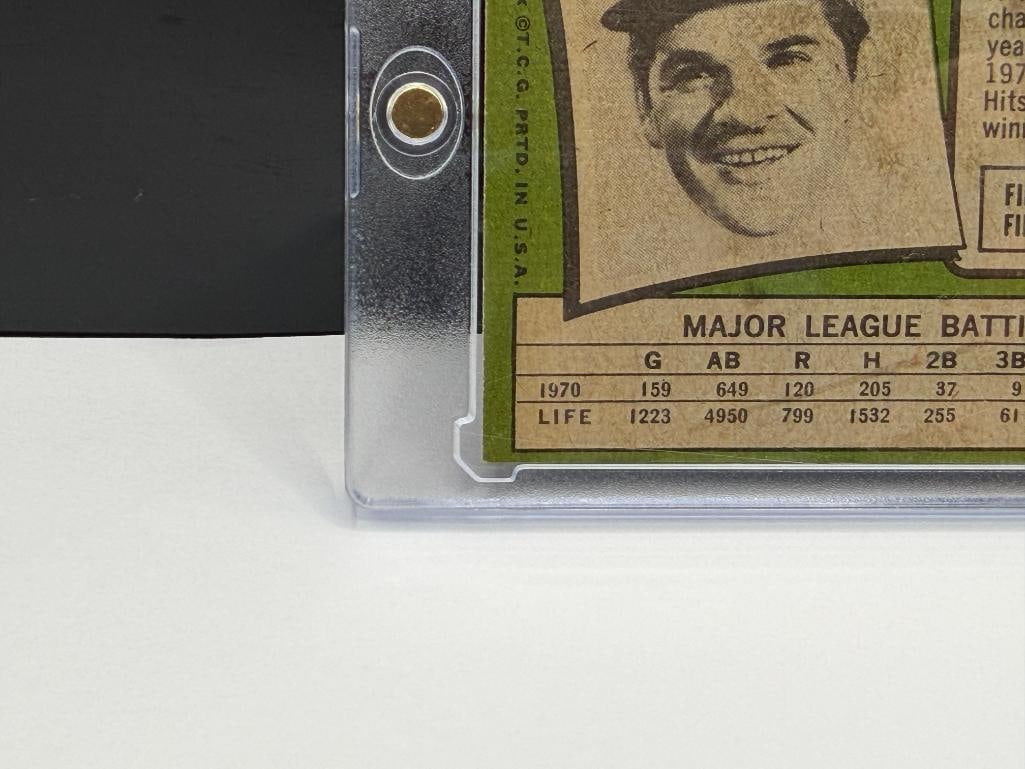 1971 TOPPS #100 PETE ROSE BASEBALL CARD - 9