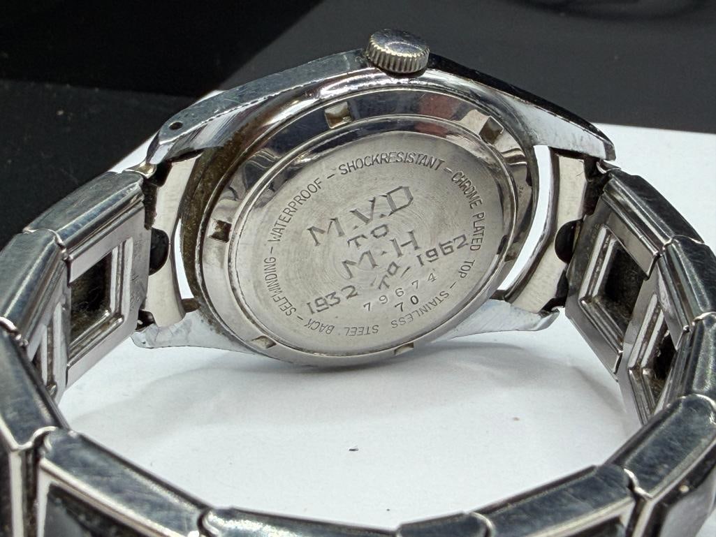 VINTAGE MEN'S CROTON AQUAMATIC WRISTWATCH - 7