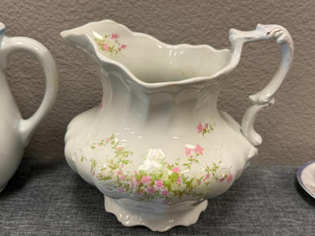 20TH CENTURY ENGLISH POTTERY PITCHERS NEW WHARE / ARABIA - 2