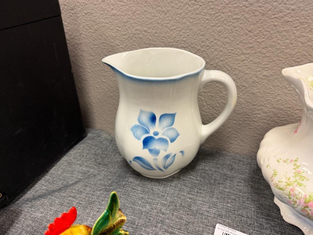 20TH CENTURY ENGLISH POTTERY PITCHERS NEW WHARE / ARABIA - 7