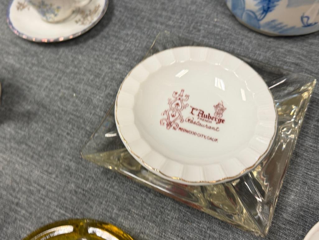 VINTAGE GLASS AND CERAMIC ASH TRAYS FROM ESTABLISHMENTS IN CALIFORNIA - 6