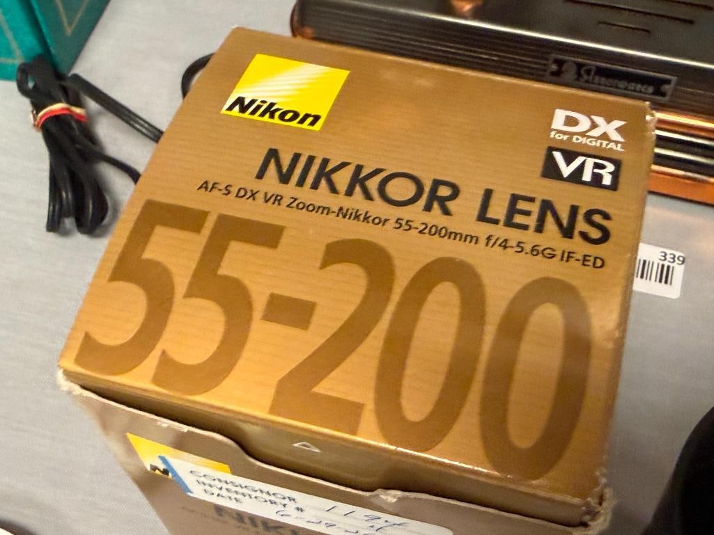 NIKON NIKKOR DX 55-200MM 1:4-5.G ED VR ZOOM LENS - 4