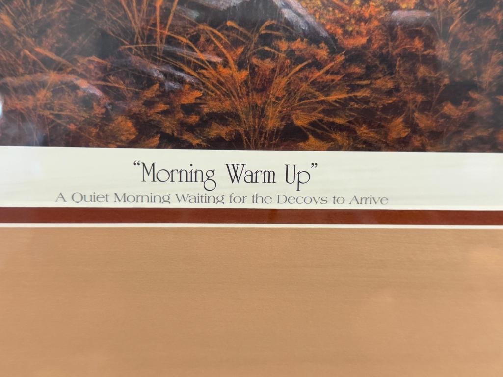 TERRY REDLIN AMERICAN ILLIUSTRATOR LIMITED EDITION PRINT TITLED MORNING WARM UP 3194/5000 - 7