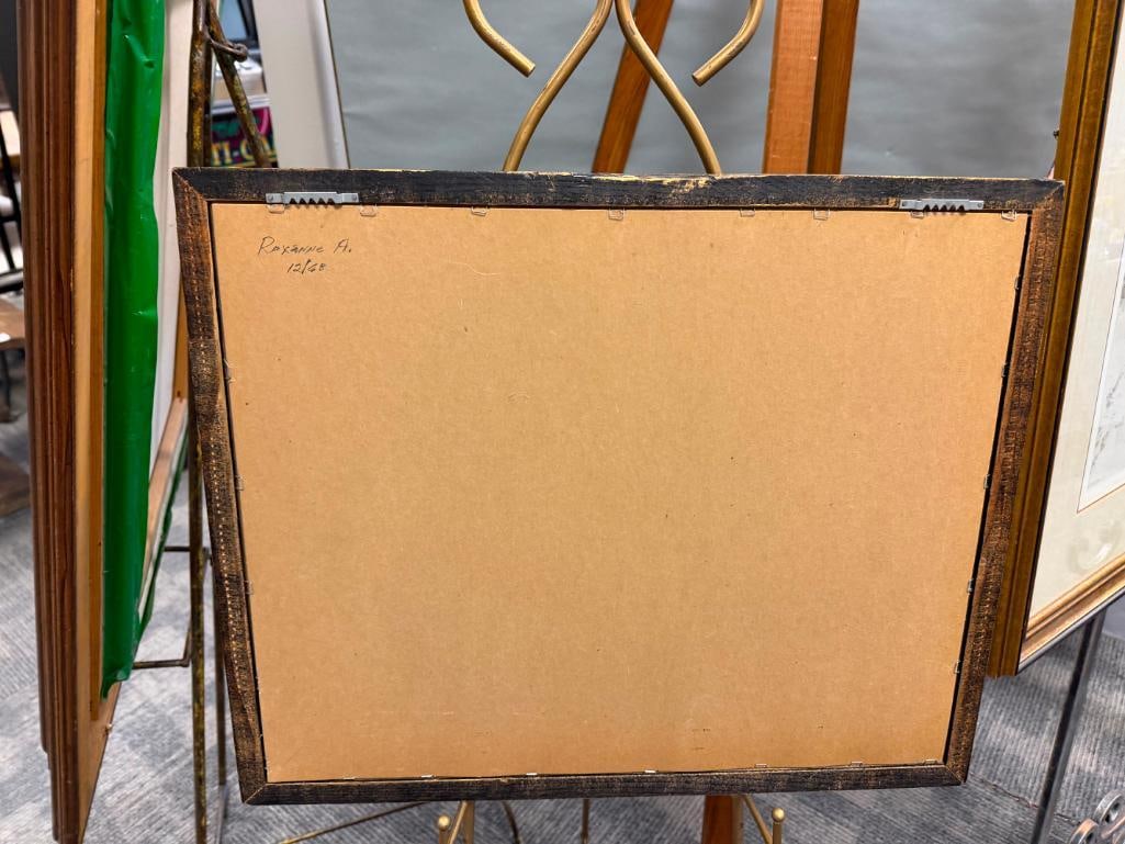1950'S MID-CENTURY ORIGINAL PAINTINGS ON VELVET - 10