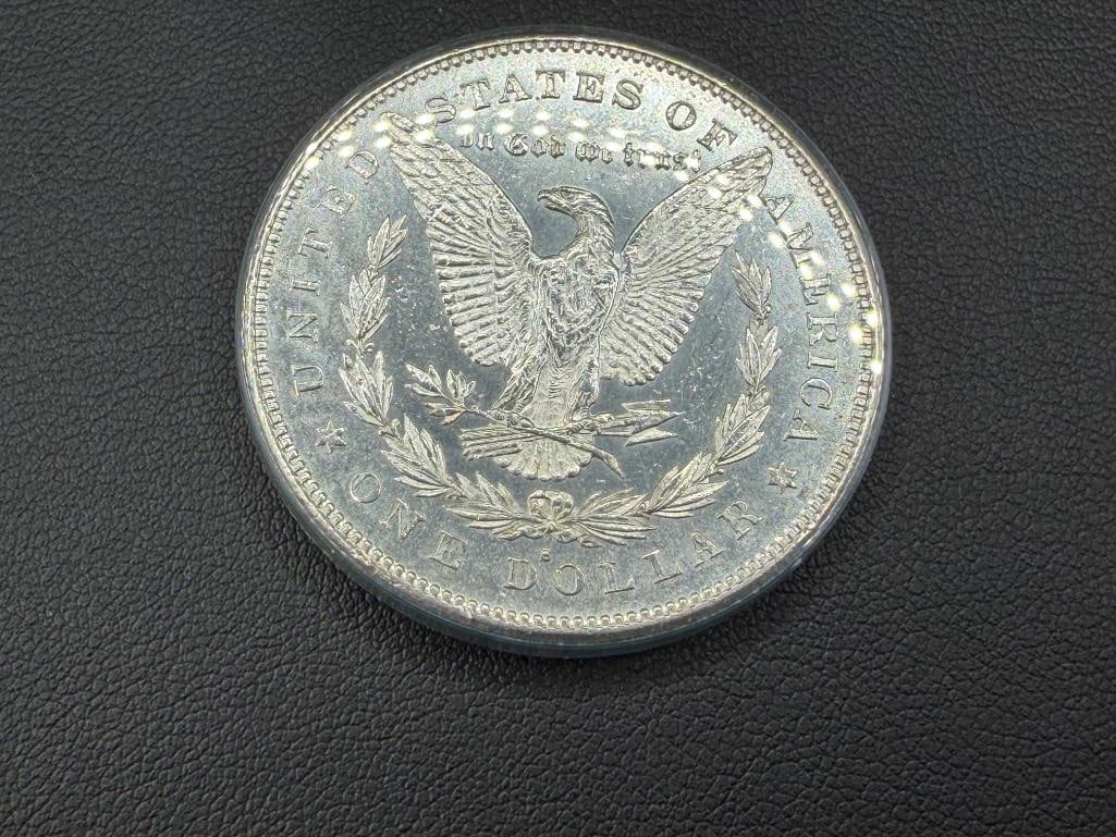 1878-S U.S. MORGAN SILVER DOLLAR BU - 6
