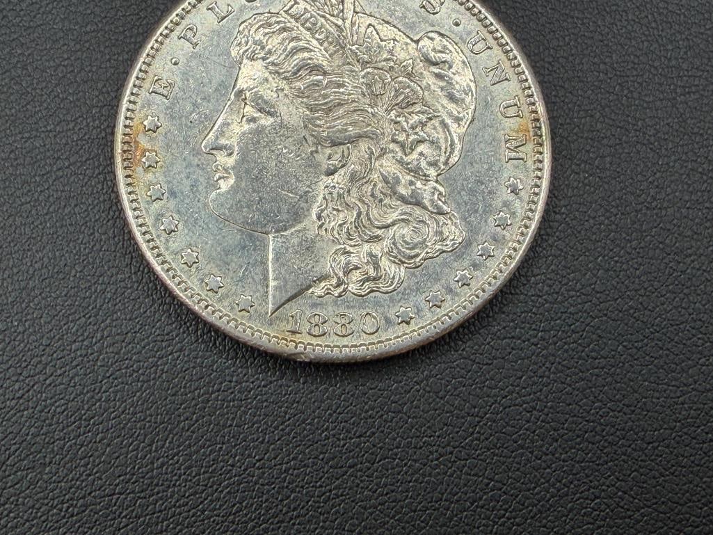 1880-S U.S. MORGAN SILVER DOLLAR - 3