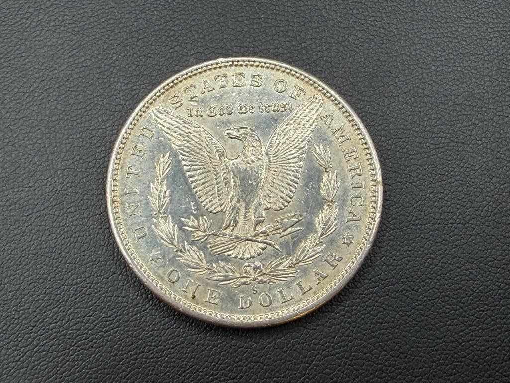 1880-S U.S. MORGAN SILVER DOLLAR - 4