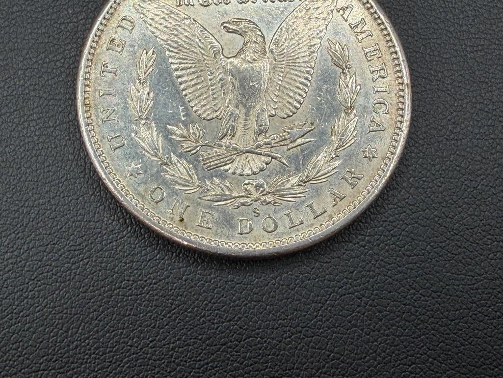 1880-S U.S. MORGAN SILVER DOLLAR - 6