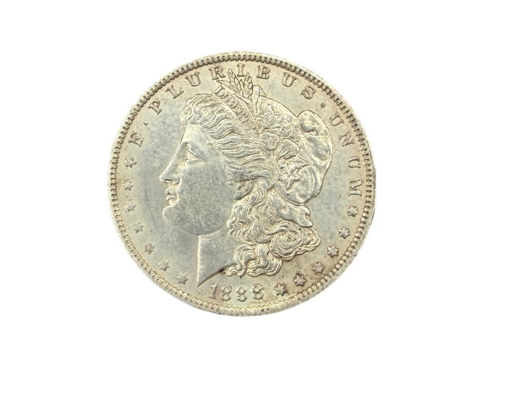 1888-O U.S. MORGAN SILVER DOLLAR (1 of 6)