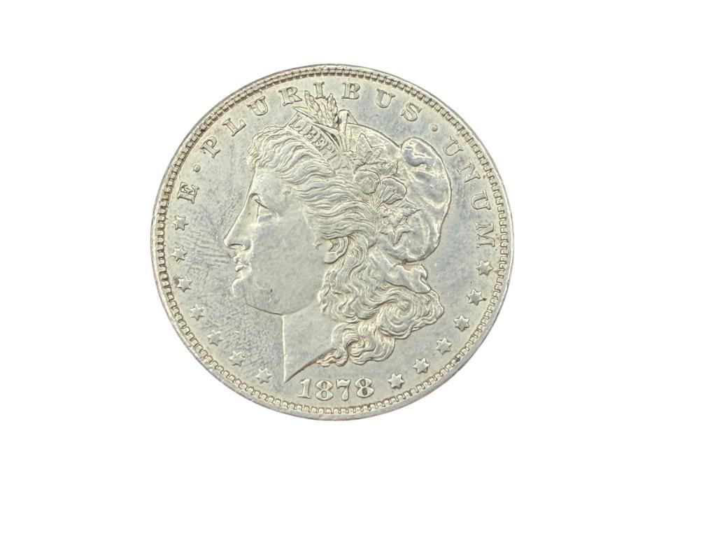 1878-S U.S. MORGAN SILVER DOLLAR (1 of 6)