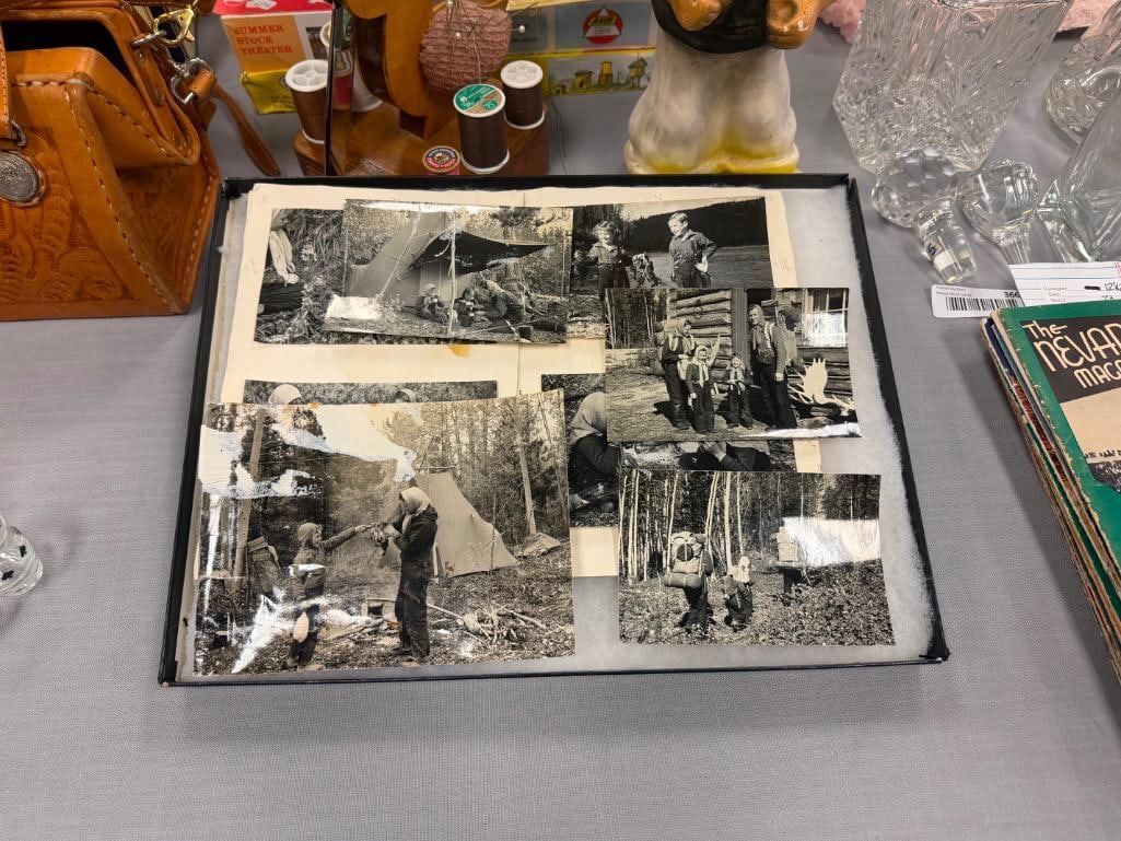 RUTH AND WILLIAM ALBEE FAMOUS HONEY MOONERS NATIONAL GEOGRAPHIC BLACK AND WHITE PHOTOGRAPHS - 2