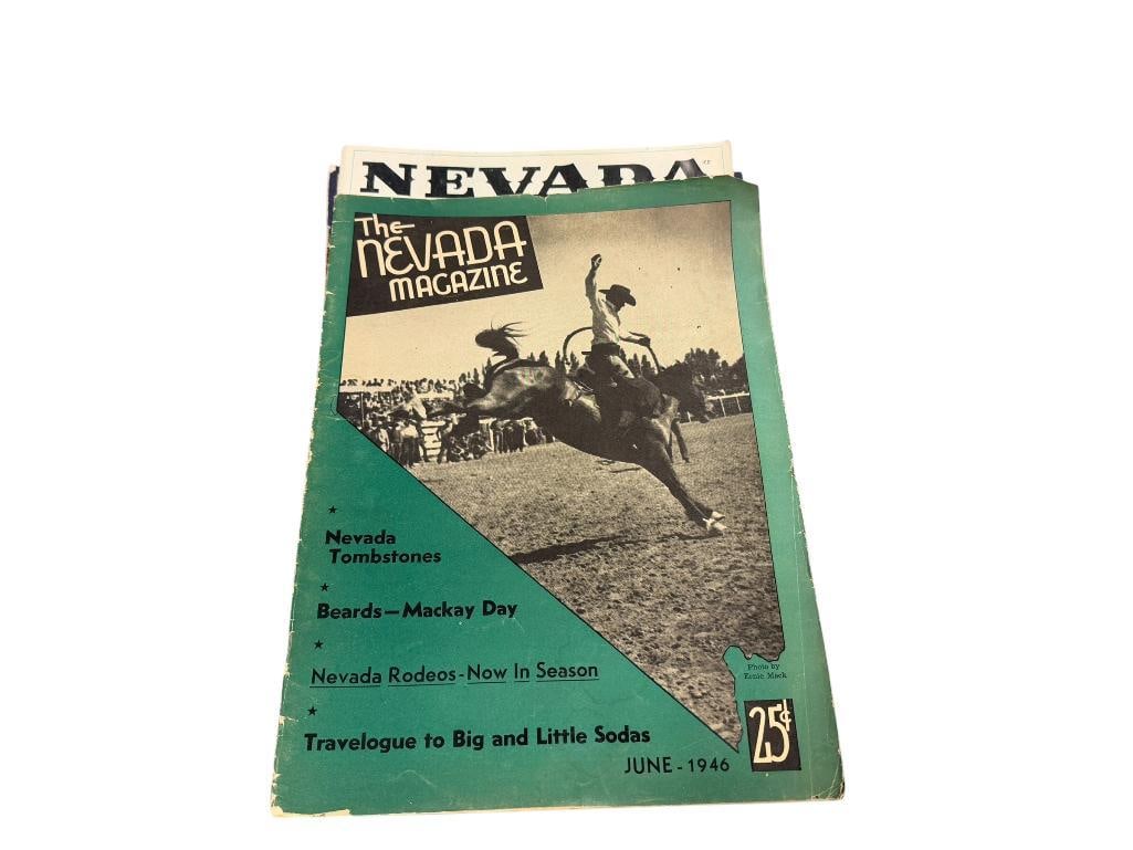 1940'S VINTAGE THE NEVADA MAGAZINE MAGAZINES AND 1940'S NEVADA HIGHWAYS AND PARKS (1 of 12)