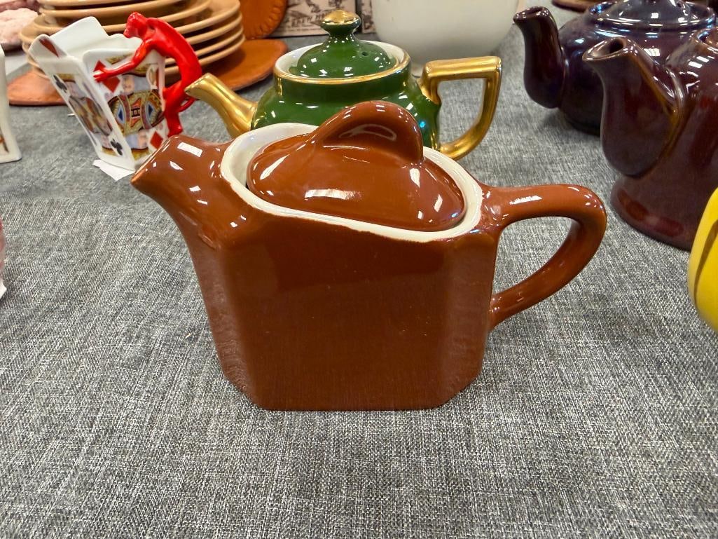 MID-CENTURY HALL AND JAPAN / OCCUPIED JAPAN MADE CERAMIC TEAPOTS - 3