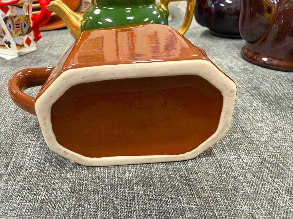 MID-CENTURY HALL AND JAPAN / OCCUPIED JAPAN MADE CERAMIC TEAPOTS - 6