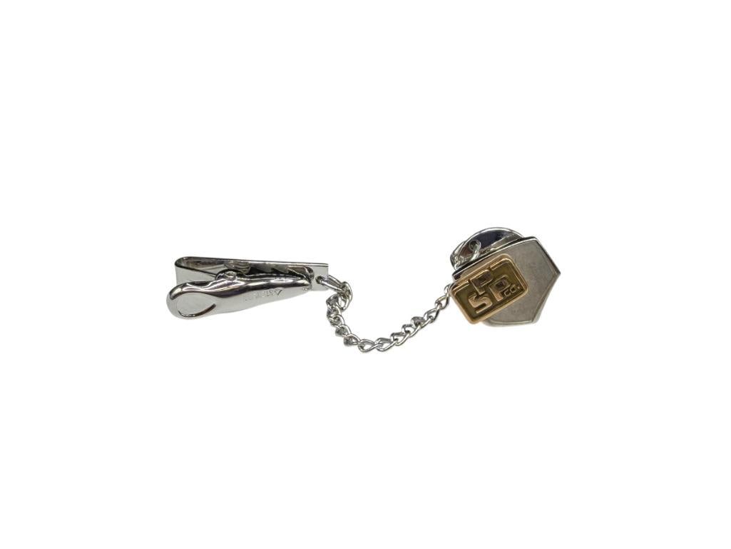 10K WHITE GOLD SPP CO. SERVICE AWARD PIN (1 of 5)