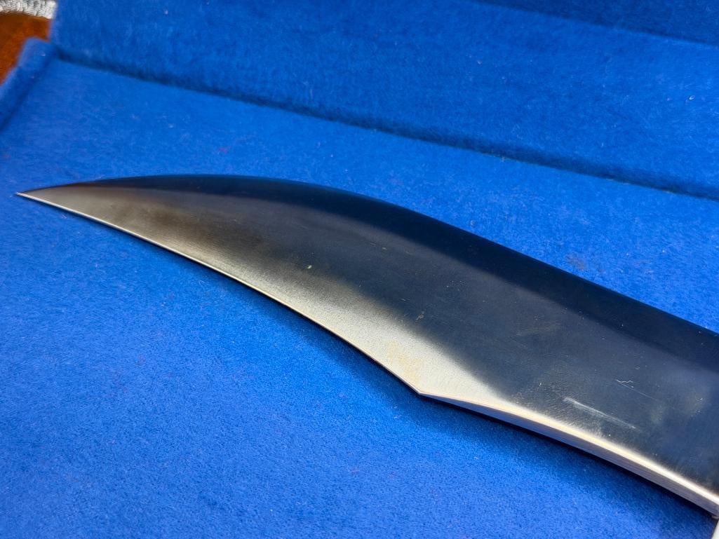 1976 CASE #523-7 BICENTENNIAL DOUBLE EAGLE HUNTER CASE XX FIXED BLADE HUNTING KNIFE - 9