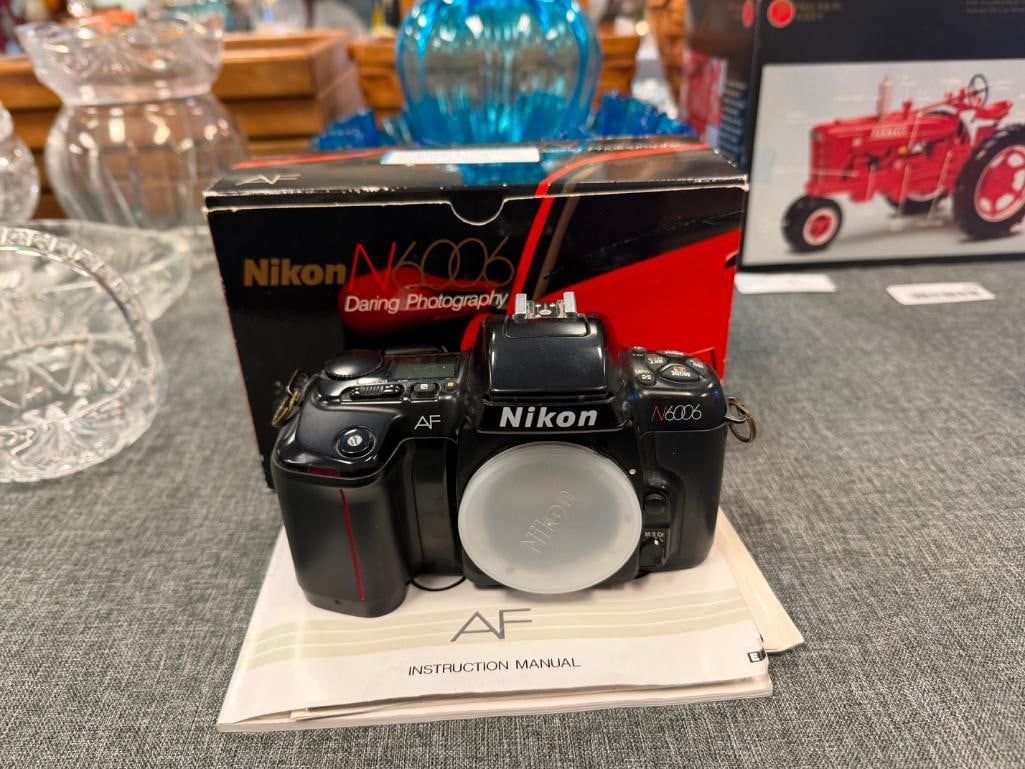 1991 NIKON AF N6006 SLR AUTOFOCUS 35 MM FILM CAMERA BODY - 2