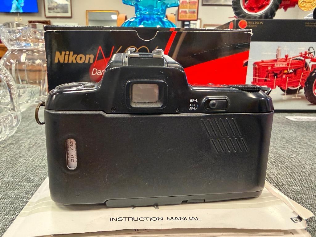 1991 NIKON AF N6006 SLR AUTOFOCUS 35 MM FILM CAMERA BODY - 8