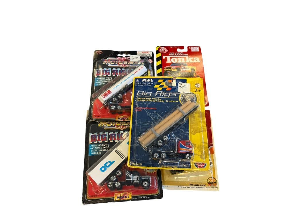 1/64 DIE-CAST MODEL TOY CARS TONKA, BIG RIGS, MOTORMAX (1 of 11)