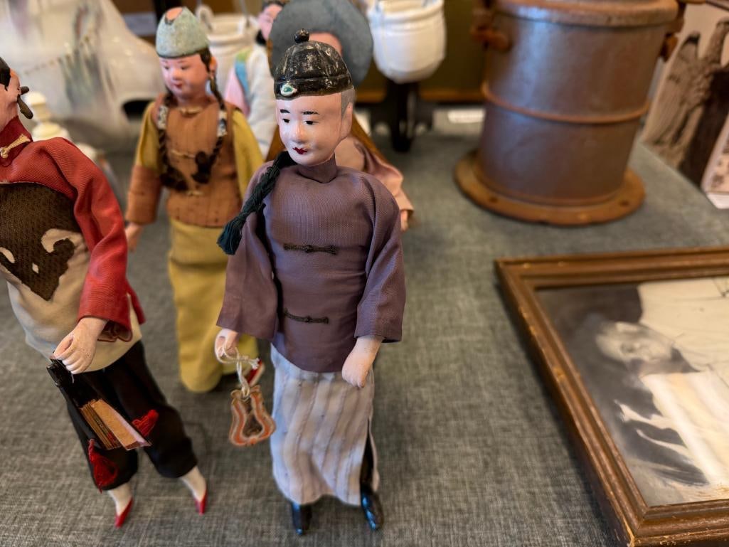 EARLY 20TH CENTURY CHINESE OPERA / DOOR OF HOPE CMPOSITION DOLLS LATE 19TH - EARLY 20TH CENTURY - 6