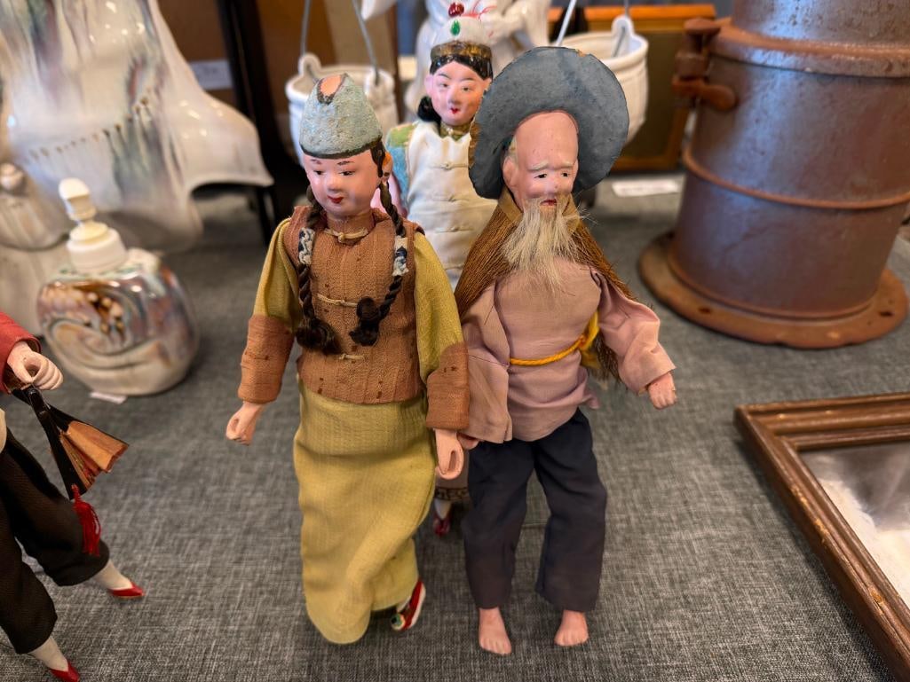 EARLY 20TH CENTURY CHINESE OPERA / DOOR OF HOPE CMPOSITION DOLLS LATE 19TH - EARLY 20TH CENTURY - 7