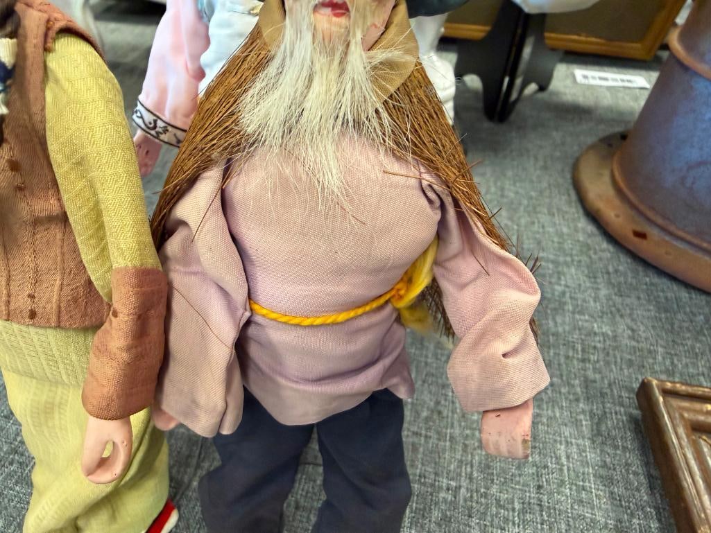 EARLY 20TH CENTURY CHINESE OPERA / DOOR OF HOPE CMPOSITION DOLLS LATE 19TH - EARLY 20TH CENTURY - 9