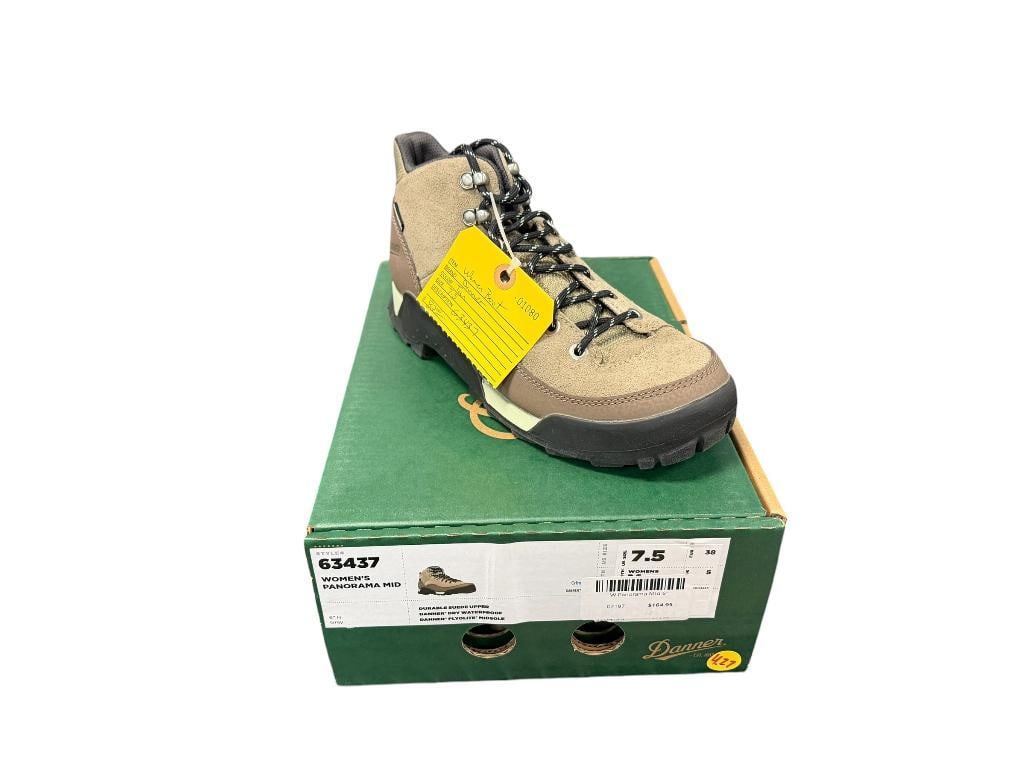 WOMENS DANNER PANORAMA MID WATERPROOF HIKING SHOES NEW IN THE BOX SIZE 7.5 - 2
