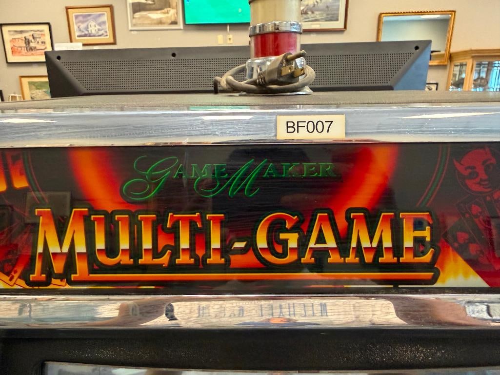BALLY GAMING GAME MAKER MULTI-GAME 25 CENTS QUARTER SLOT MACHINE - 17