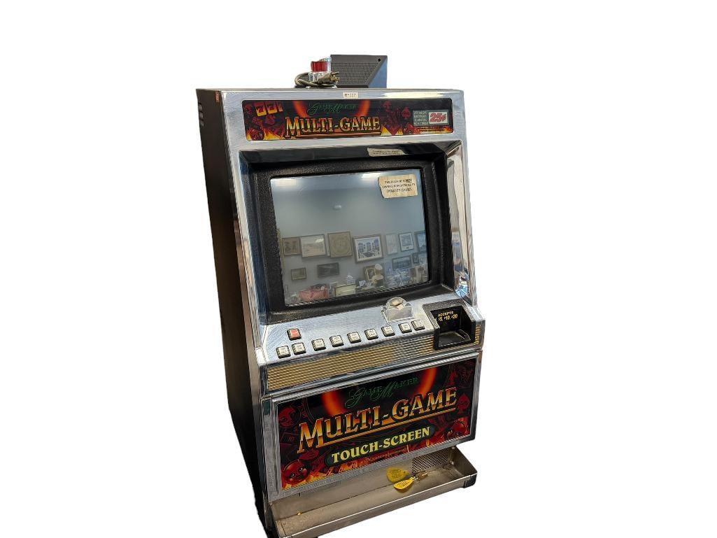 BALLY GAMING GAME MAKER MULTI-GAME 25 CENTS QUARTER SLOT MACHINE (1 of 20)