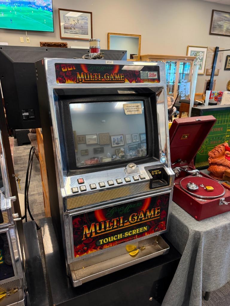 BALLY GAMING GAME MAKER MULTI-GAME 25 CENTS QUARTER SLOT MACHINE - 3