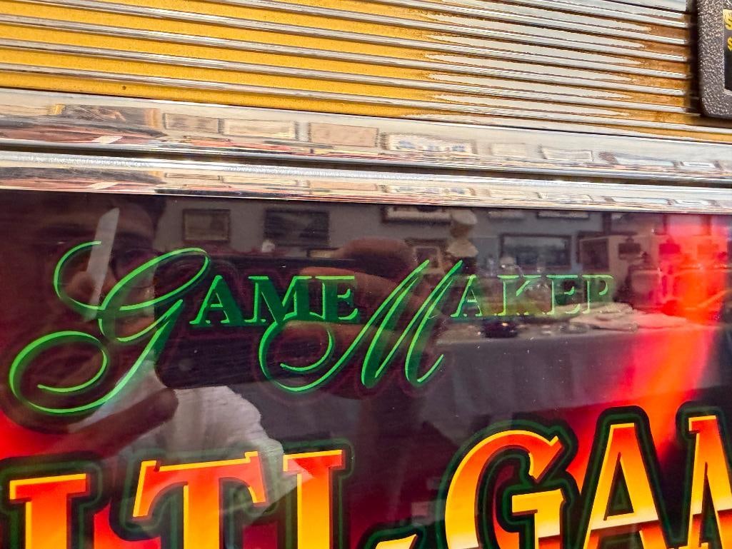 BALLY GAMING GAME MAKER MULTI-GAME 25 CENTS QUARTER SLOT MACHINE - 5