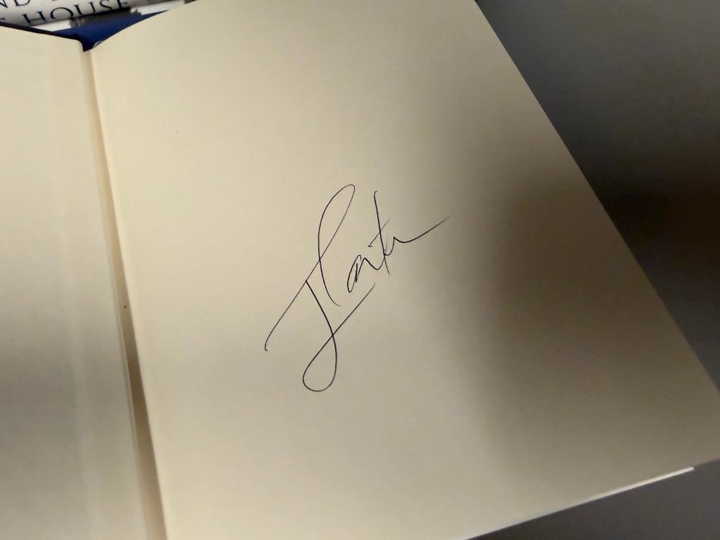 FIVE FIRST EDITION SIGNED PRESIDENT JIMMY CARTER BOOKS INCLUDING " WHITE HOUSE DIARY " AND MORE - 4