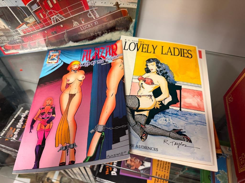 10 ASSORTED BOOKS PERTAINING TO "GIRLS," NUDES, FANTASY ART, DRAWING AND MORE - 6