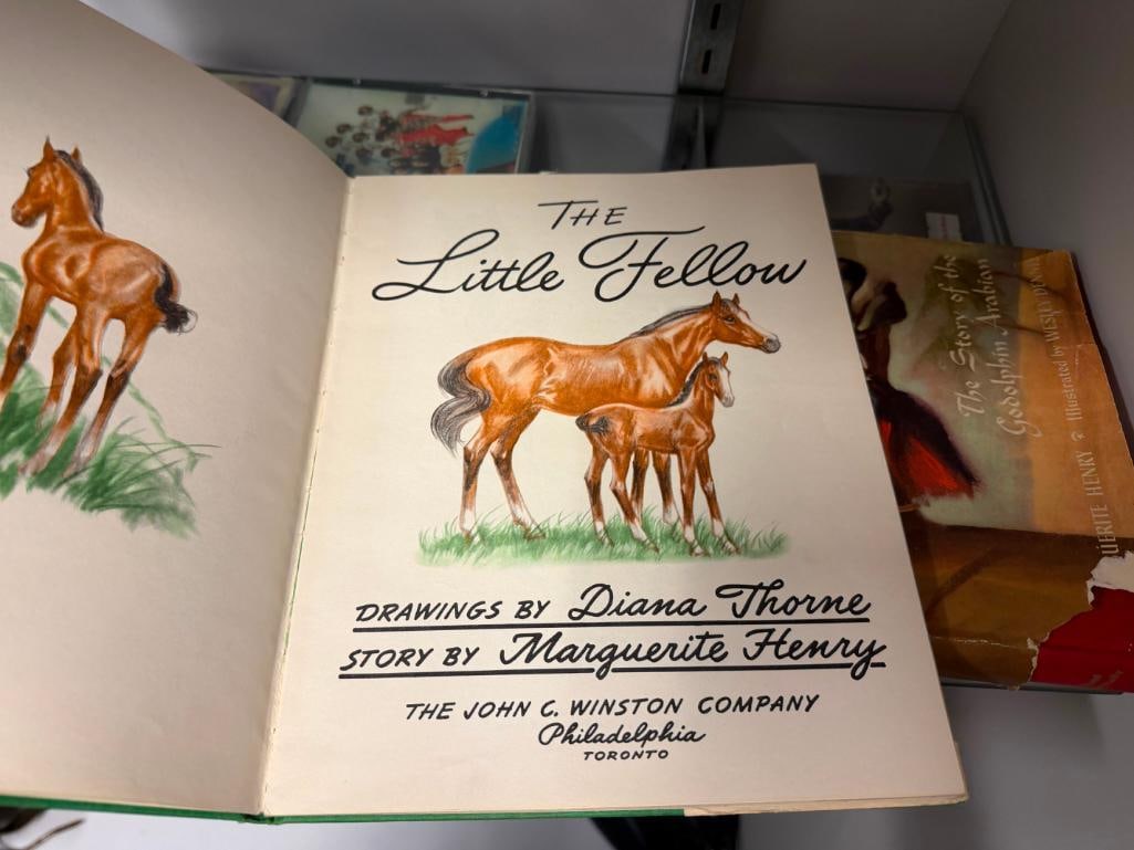 FOUR VINTAGE BOOKS INCLUDING " CRAZY WEATHER " BY CHARLES L. MCNICHOLS AND " BLACK BEAUTY " BY SE... - 14