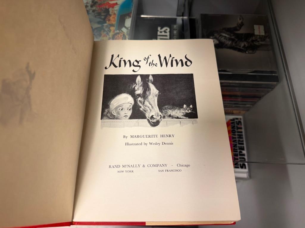 FOUR VINTAGE BOOKS INCLUDING " CRAZY WEATHER " BY CHARLES L. MCNICHOLS AND " BLACK BEAUTY " BY SE... - 19