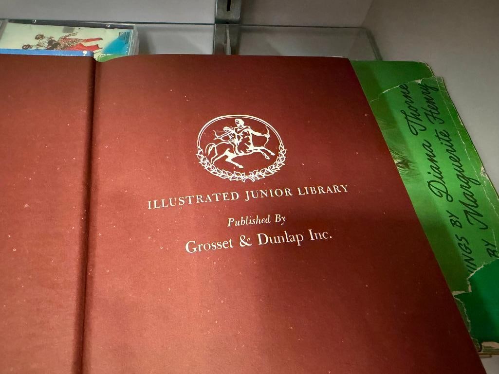 FOUR VINTAGE BOOKS INCLUDING " CRAZY WEATHER " BY CHARLES L. MCNICHOLS AND " BLACK BEAUTY " BY SE... - 9