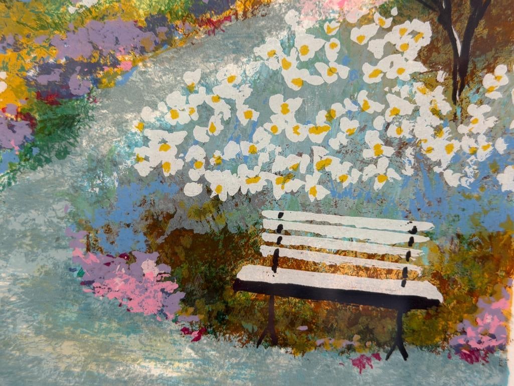 EDA VARRICCHIO LIMITED EDITION LITHOGRAPH TITLED SPRING MORNING NO. 306/660 - 3