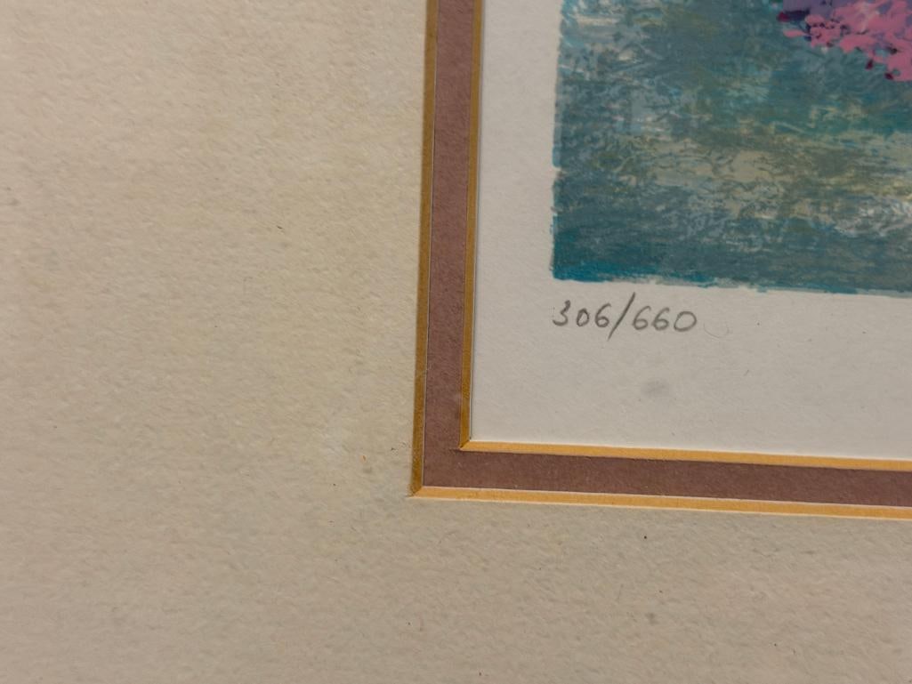 EDA VARRICCHIO LIMITED EDITION LITHOGRAPH TITLED SPRING MORNING NO. 306/660 - 5