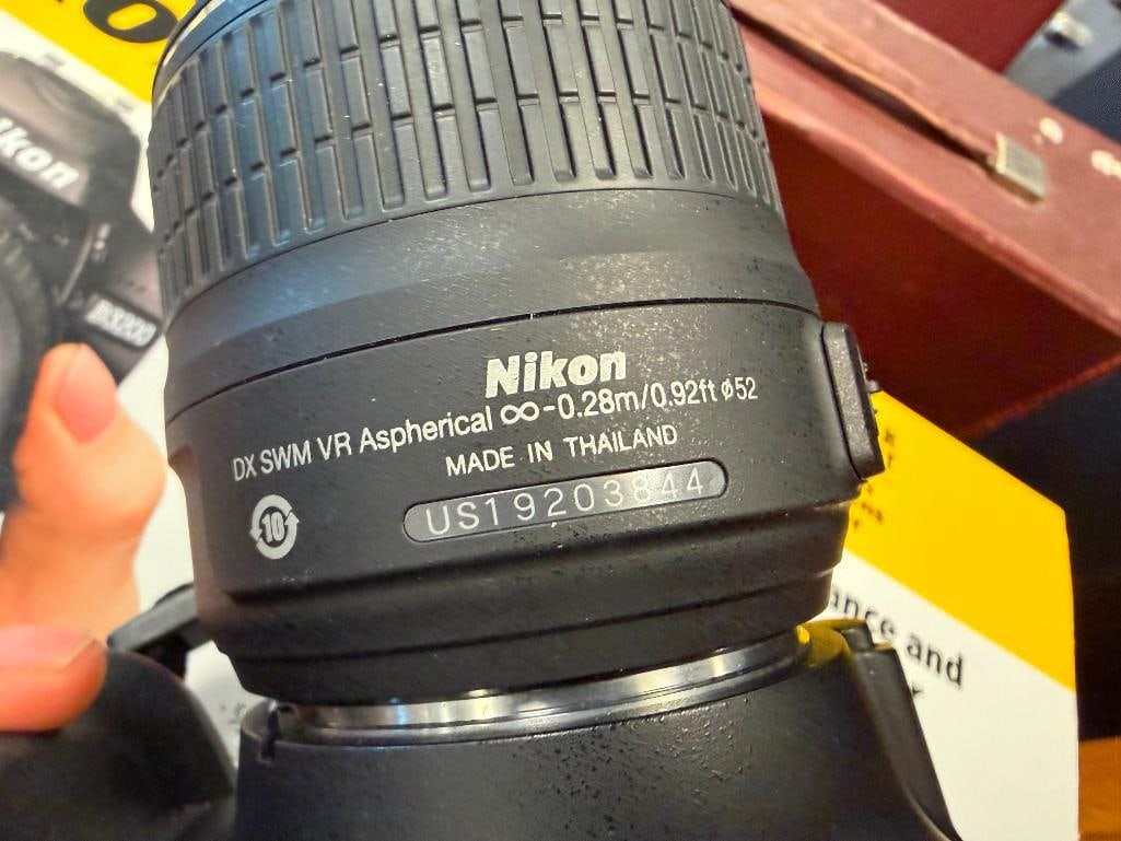 NIKON D3200 DIGITAL SLR CAMERA KIT INCLUDES CAMERA, 18-55MM DX LENS - 15
