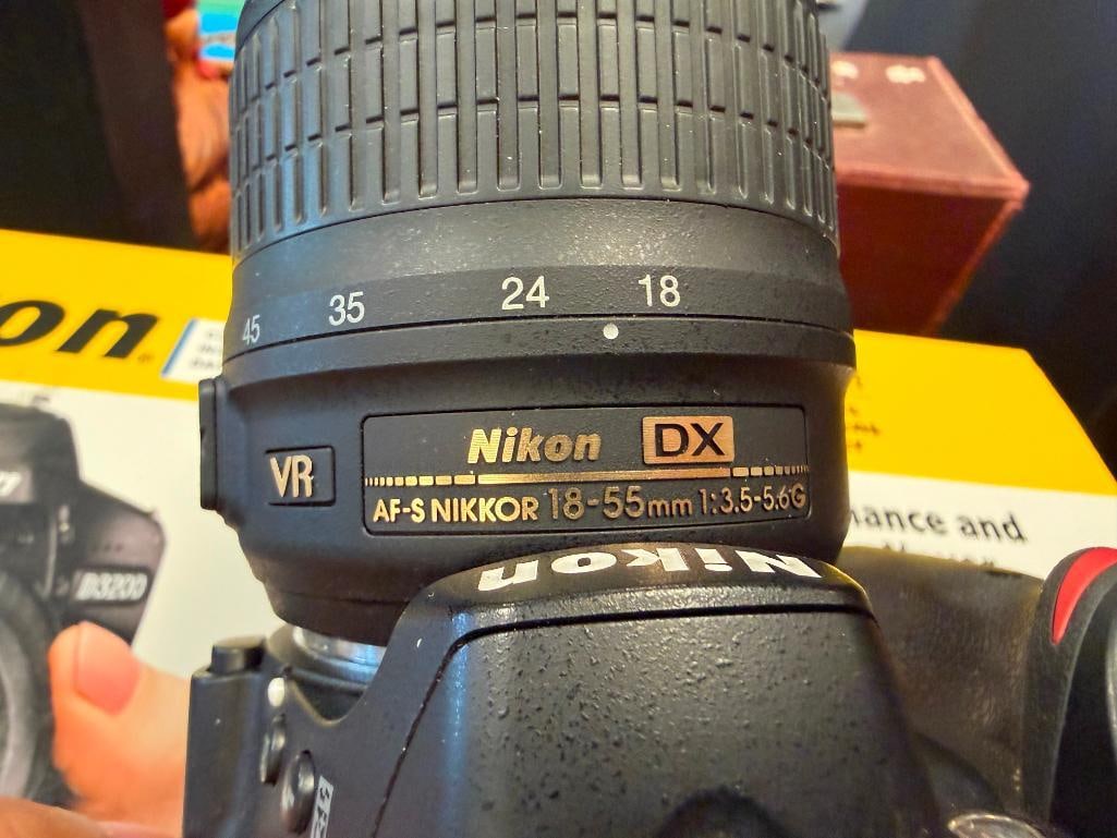 NIKON D3200 DIGITAL SLR CAMERA KIT INCLUDES CAMERA, 18-55MM DX LENS - 16